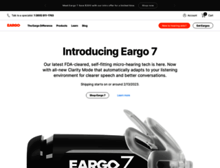 eargo.com screenshot