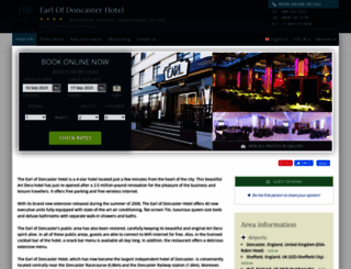 earl-of-doncaster.hotel-rez.com screenshot