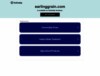 earlinggrain.com screenshot