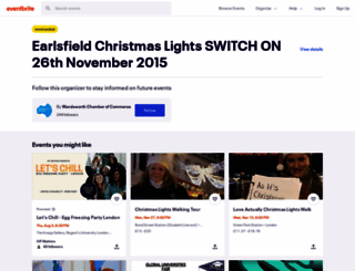 earlsfieldchristmaslights.eventbrite.co.uk screenshot