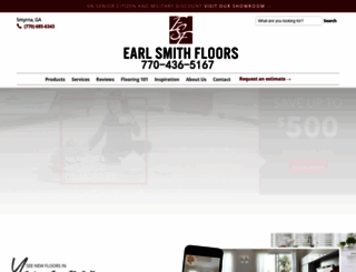 earlsmithflooring.com screenshot