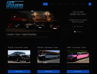 earlsweddingcars.co.uk screenshot