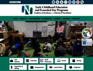 earlychildhood.northvilleschools.org screenshot