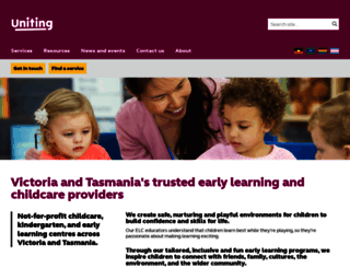 earlylearning.unitingvictas.org.au screenshot