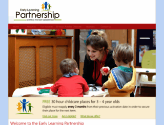 earlylearningpartnership.co.uk screenshot