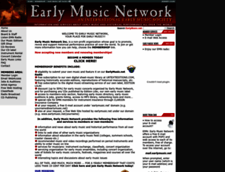 earlymusic.net screenshot