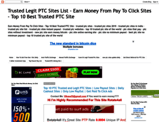 earn-money-from-ptc-site.blogspot.com screenshot