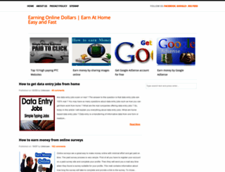 earning-online-dollars.blogspot.com screenshot