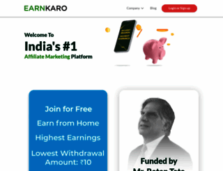 earnkaro.com screenshot