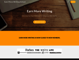 earnmorewriting.com screenshot