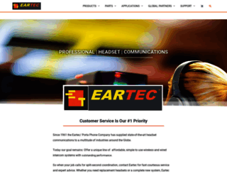 eartec.com screenshot