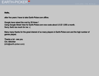 earth-picker.com screenshot