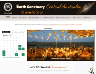 earth-sanctuary.com.au screenshot