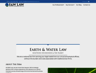 earthandwatergroup.com screenshot