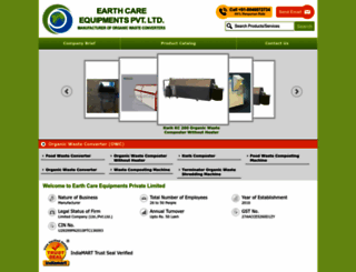 earthcareequipments.com screenshot