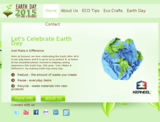 earthday.kerneel.com screenshot