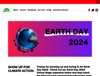 earthdayinitiative.org screenshot