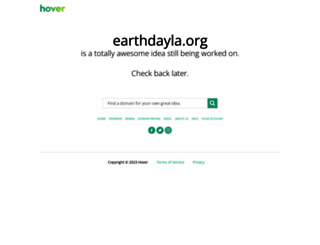 earthdayla.org screenshot
