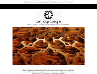 earthdropdesigns.com screenshot