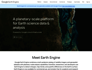 earthengine.google.org screenshot
