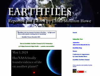 earthfiles.com screenshot