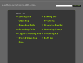 earthgroundinghealth.com screenshot