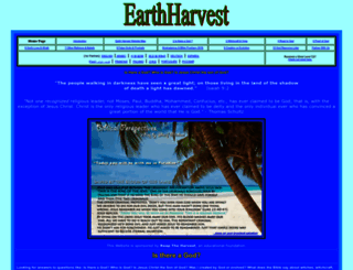 earthharvest.org screenshot