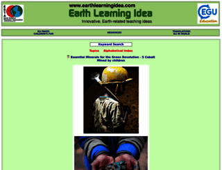 earthlearningidea.com screenshot