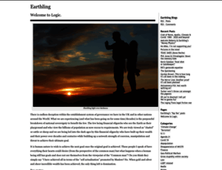 earthlinggb.wordpress.com screenshot