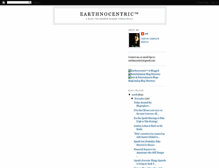 earthnocentric.blogspot.com screenshot