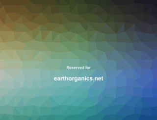 earthorganics.net screenshot