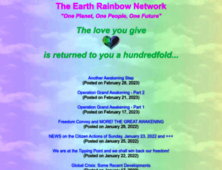 earthrainbownetwork.com screenshot