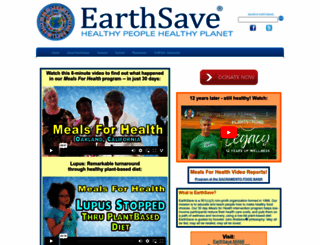 earthsave.org screenshot