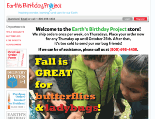 earthsbirthdaystore.org screenshot