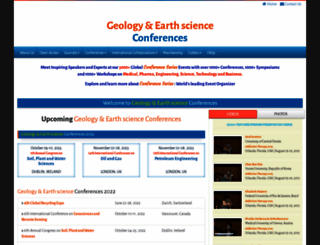 earthscienceconferences.com screenshot