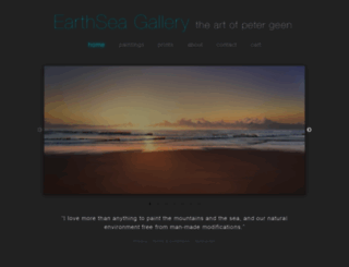 earthseagallery.com screenshot