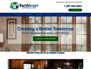 earthsmartremodeling.com screenshot