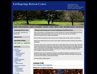 earthsprings.net screenshot