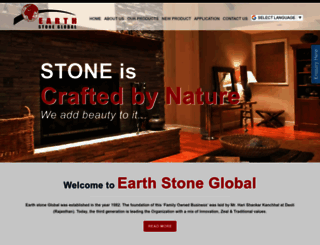earthstoneglobal.co.in screenshot
