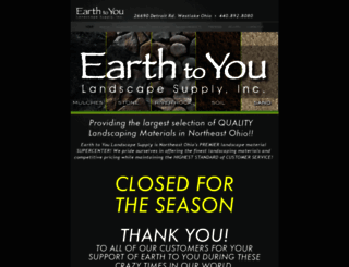 earthtoyoulandscape.com screenshot
