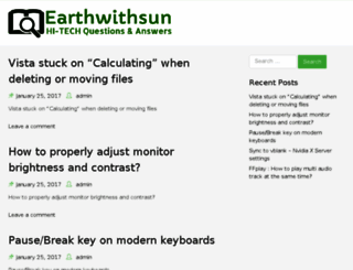 earthwithsun.com screenshot
