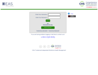 eas.chsmedical.com screenshot