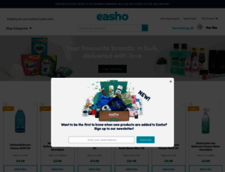 easho.co.uk screenshot