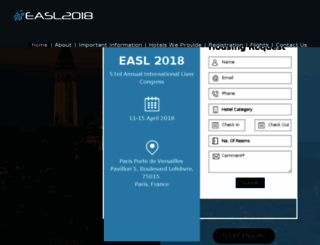 easlcongress.org screenshot