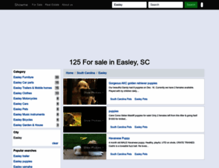 easley-sc.showmethead.com screenshot