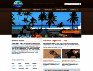 eastafricajungle.com screenshot