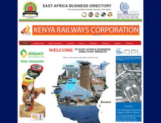 eastafricanbusinessdirectory.com screenshot