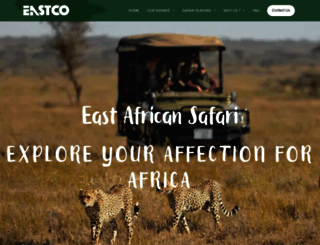 eastafricansafari.net screenshot