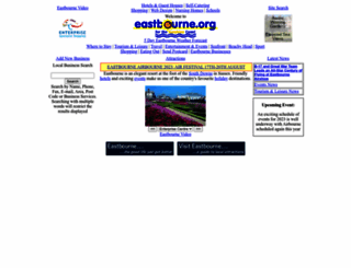 eastbourne.org screenshot