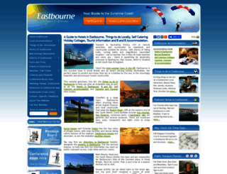 eastbourneguide.com screenshot